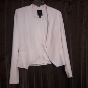 Forever 21 white blazer